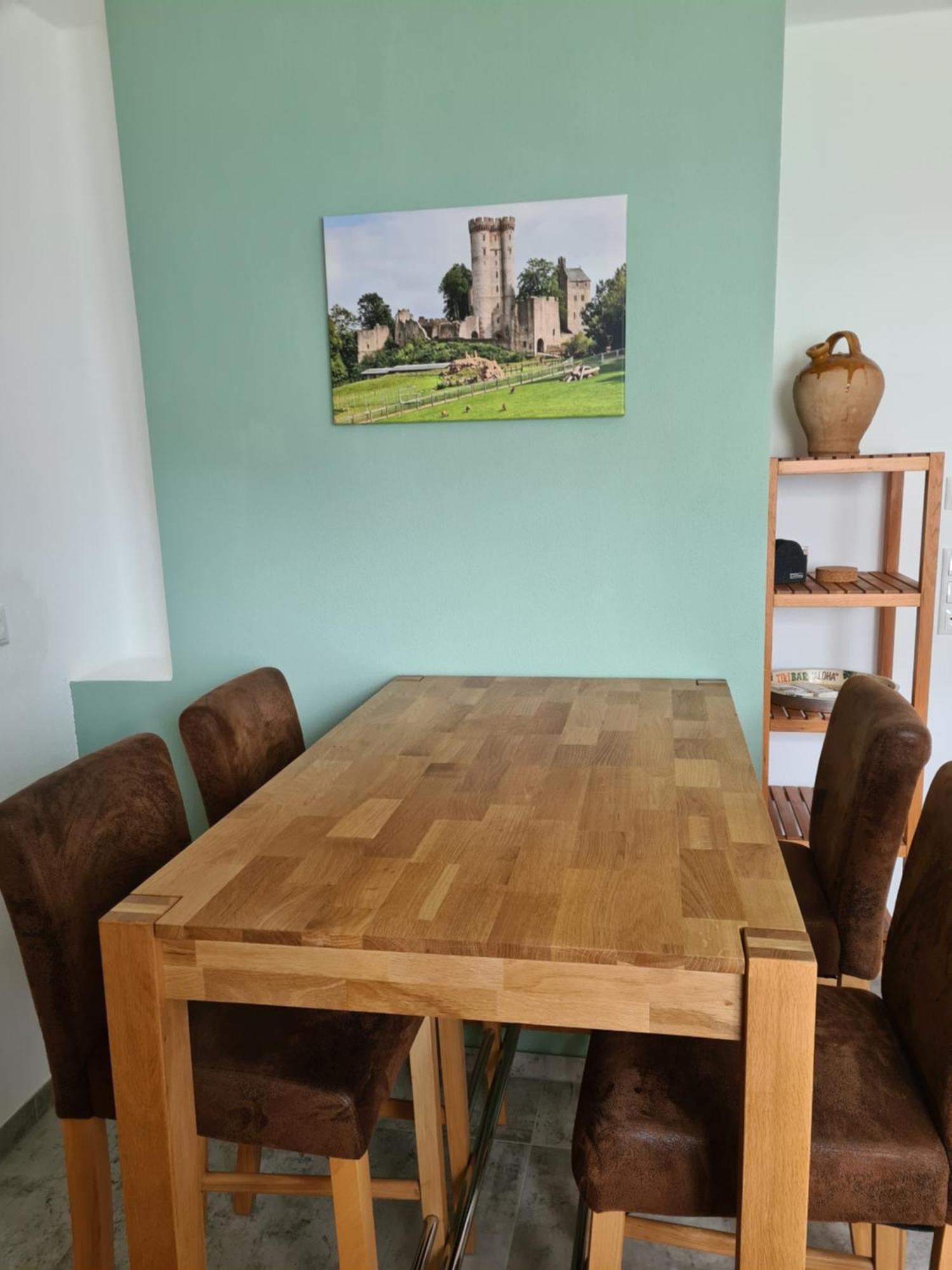 Ferienwohnung Burgblick Pelm Ngoại thất bức ảnh